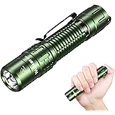 Wurkkos TD02 LED Flashlight, 2000 High Lumens Tactical Flashlight, Rechargeable Flashlights with 6 Modes, Super Bright Flashl