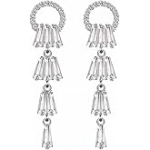 LIGHT RAIN Clip-On Earrings, All-Day Wear Gold & Silver Plated Stud, Hoop, Dangle Design Jewelry for Non-Pierced Ears