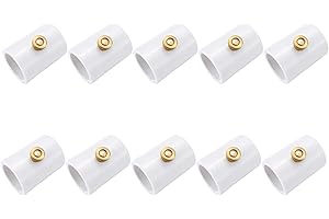 CozyCabin 1/2 inch PVC Splitter with Brass Mist Nozzle (Pack of 10)