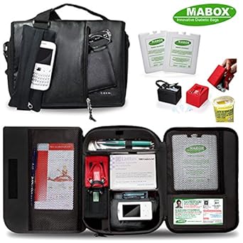 Diabetikertasche Mabox Tasche für Diabetiker, Reisetasche für Diabetiker, Insulintasche, Reisebox für Insulin, Diabetiker