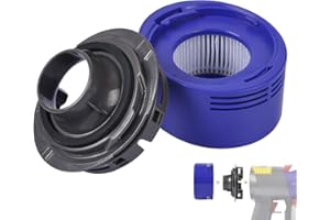 KeeTidy Post HEPA Filter Replacement & Motor Cover Compatible with Dyson V8 V7 Motorhead Car+Boat Trigger Cord-Free Cordless 