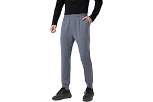 gyprprer Men's Merino Wool Base Layer Pants – Merino, Warm Thermal Leggings for Running, Outdoor Sports