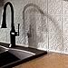 FASÄDE Traditional 1 Kitchen Backsplash Tile Kit - Perfect for DIY Projects and Home Renovations - Variety of Finishes and Styles - Easy-Install Tile (18 sq ft Kit, Gloss White)