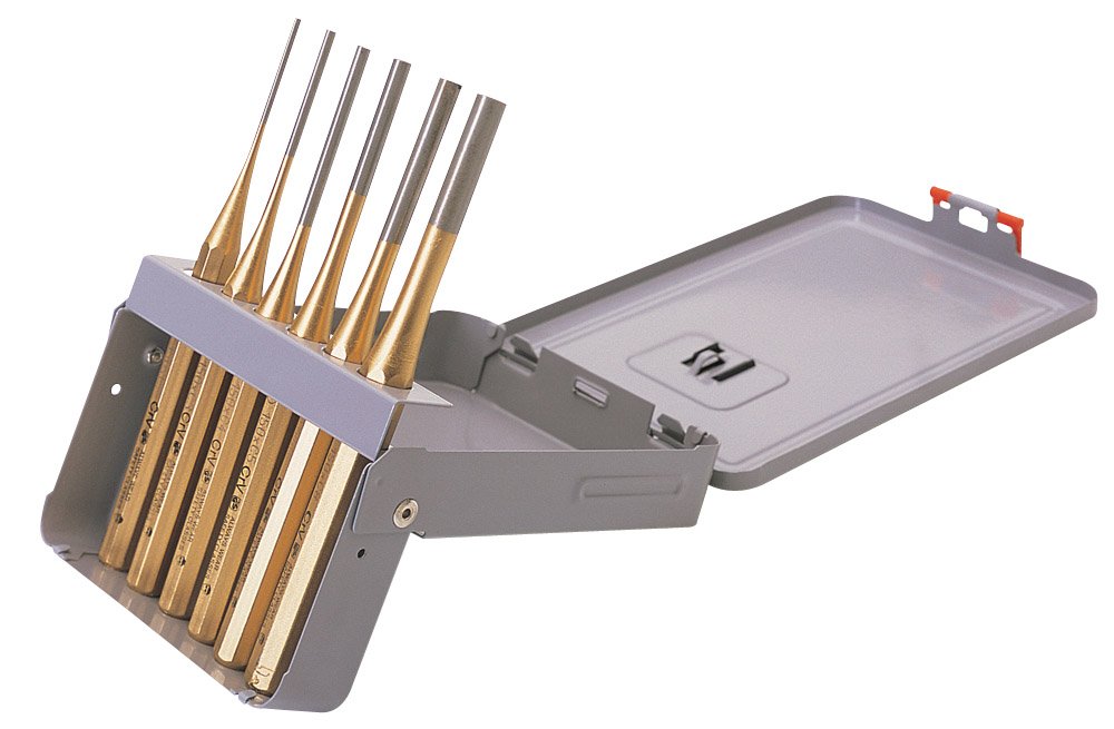 Draper Expert 74712 6-Piece Octagonal Parallel Pin Punch Set