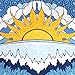 Sunshine Joy Sun Wave Surf Tapestry Tablecloth Beach Sheet Wall Art 60x 90 Inches - Classic