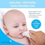 Brush-Baby DentalWipes Stage 1 0-16 Months 28 Count Baby Teeth Gums Tongue view 5