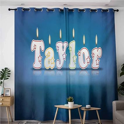 Amazon Com Extra Wide Patio Door Curtain Taylor Common Given Name