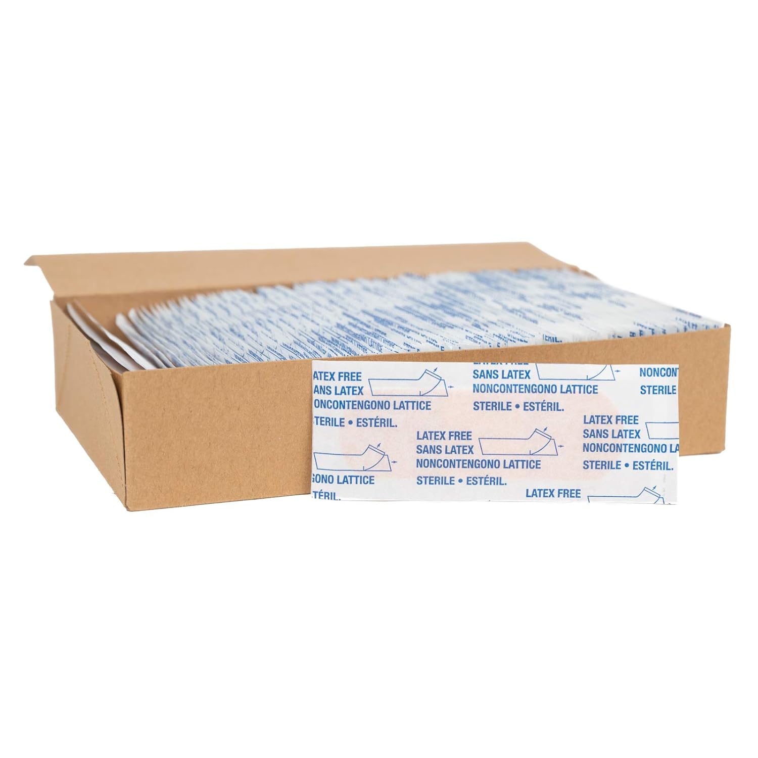 American White Cross 28855 Adhesive Bandages, Sheer Strips, 1" x 3", Case of 1500: Industrial & Scientific