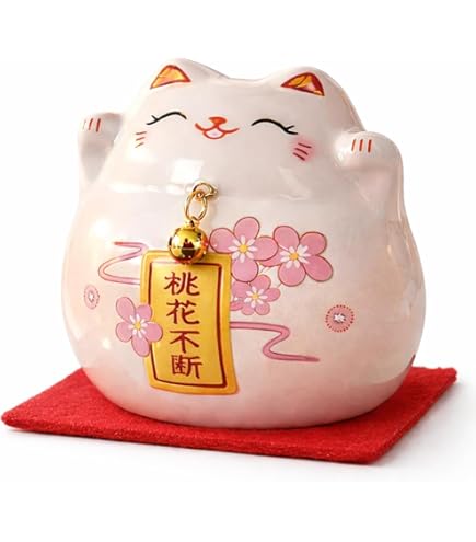 Amazon.com: yakushigama Lucky Cat Model 7534 Tabby : Toys & Games