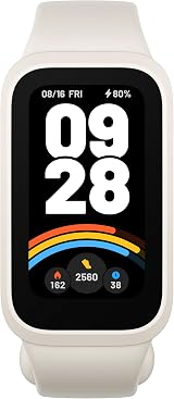Xiaomi Smart Band 9 Active Fitness Tracker 1.47" 50 Sport Modes 5ATM White