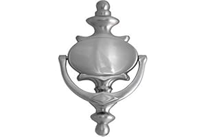 Brass Accents Imperial Door Knocker, 8"/A03-K4002-619, Satin Nickel
