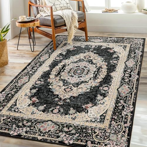 Castage Black Rug