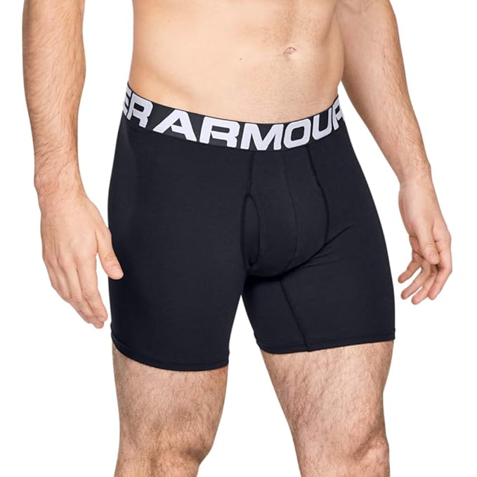 Under Armour Men's 3 Pack Charged Cotton Sports Underwear (15 cm) Fast