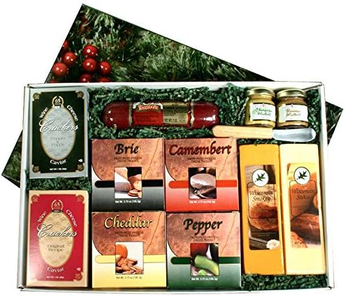 Holiday Pleasure Wisconsin Cheese Gift Box