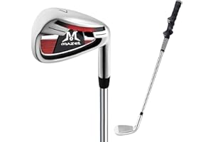 MAZEL Short 7 Iron Golf Club for Kids Boys & Girls Aged 6-9 Years - Junior Practice Golf Iron,24.5 Inch