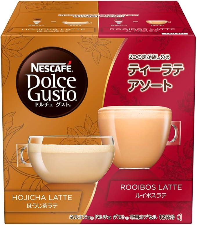 Amazon ネスレ日本 ネスカフェ ドルチェ グスト 専用カプセル ティーラテアソート 12p ポッド カプセル ネスカフェ Ndg 食品 飲料 お酒 通販