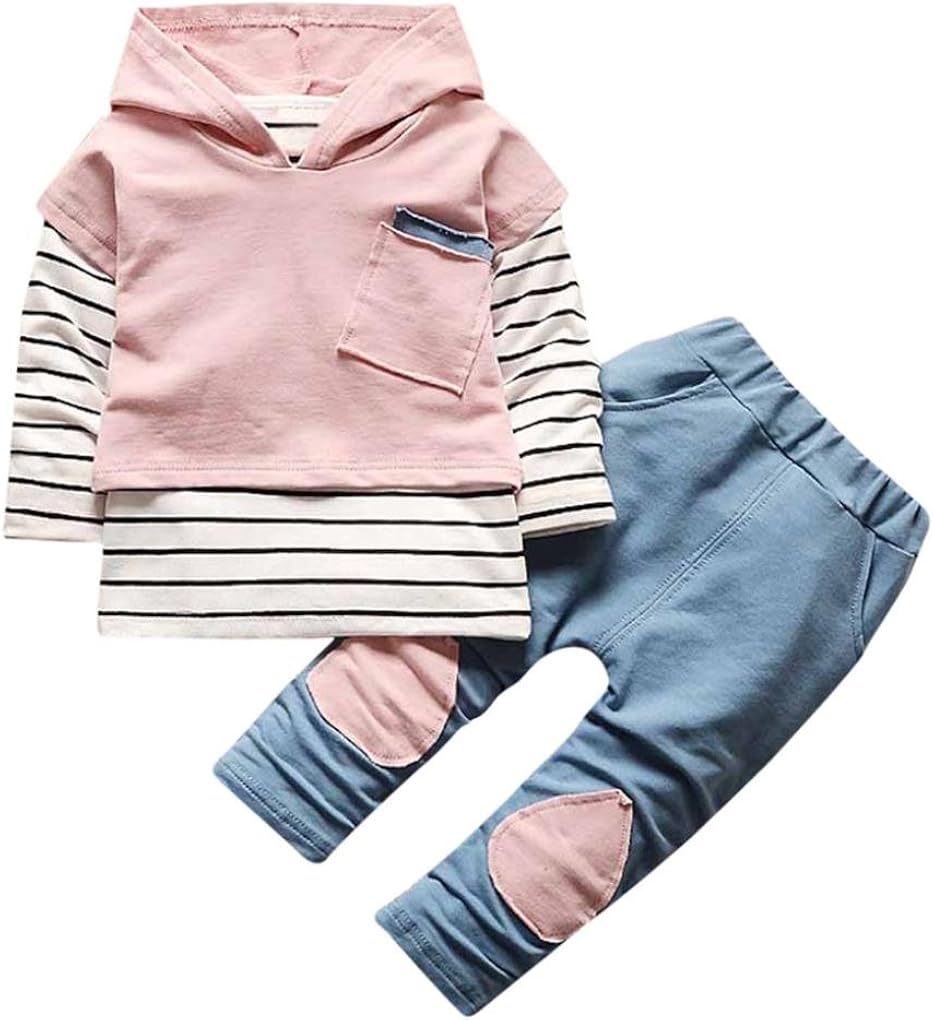 Internet Bebe Fille Garcon Sweat A Capuche Raye Tops Pantalon Ensemble A Manches Longues Bebe Bebe Fille 0 24m Eng Bouldermicrofinance Org