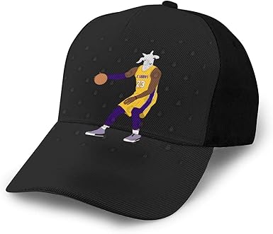 N Lebron James The Goat Lakers Cap Baseball Hat Classic Adjustable Black Amazon Co Uk Clothing