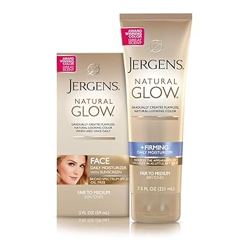 jergens natural glow face