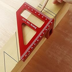 KETIPED 3D Multi-Angle Measuring Ruler,45/90 Degree