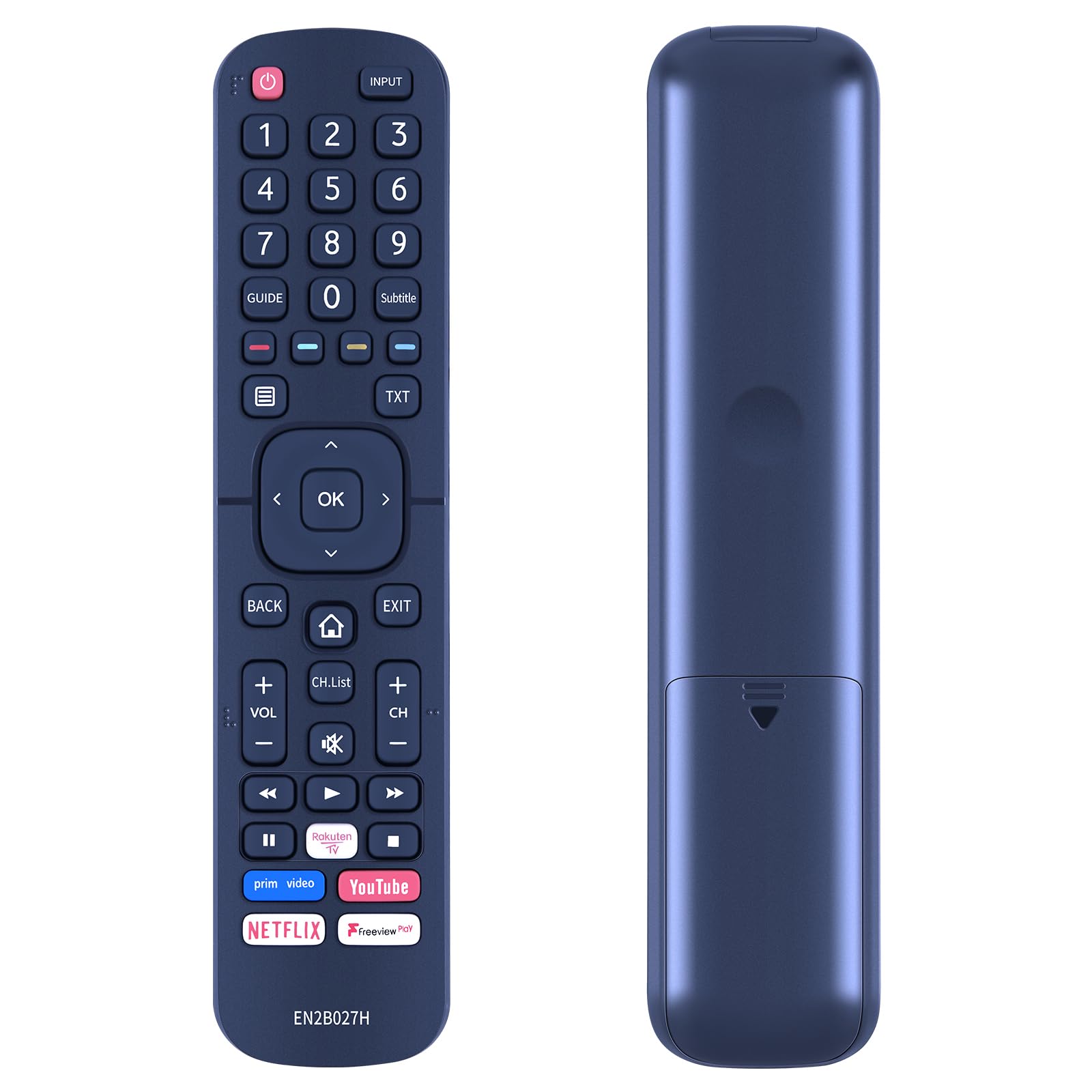 GOUYESHO Replacement EN2BO27H Remote Control Suitable for Hisense UHD Smart TV H43B7500 H43B7510 H50B7100 H50B7500 H50B7300 H55B7100 H55B7500 H65B7300 H65B7500