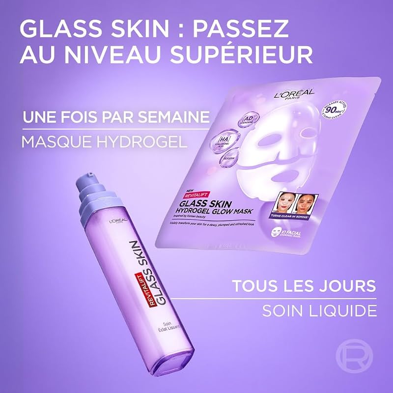 L'Oréal Paris Revitalift Filler Glass Skin Crème Hydratante Éclat 70ml