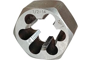 KAIMEX NPT Pipe Hex Die Cartbon Steel 1/2"-14