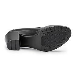 Cusolemore Closed Toe Heels for Women with Arch