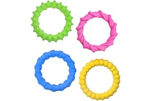 4pcs Sensory Chewable Bracelets Set for Toddler Teething Stress Relief and Concentration Aid for School and Classroom Chew Se