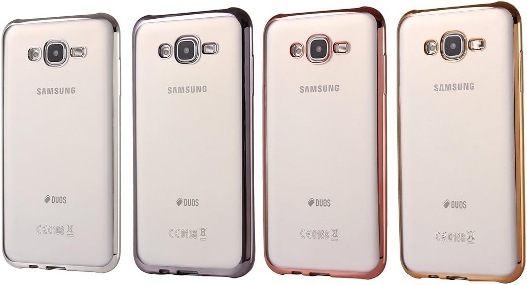 Amazon Com Shockproof Phone Case For Samsung Galaxy Grand Prime G530 Electroplating Soft Tpu Protective Cover Case Shock Absorption Cover Phone Cover Color Rose Gold