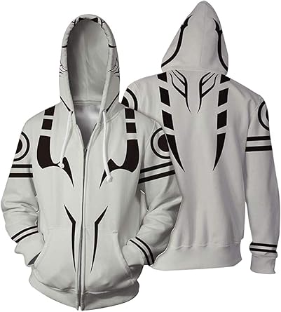 white zipper sweater