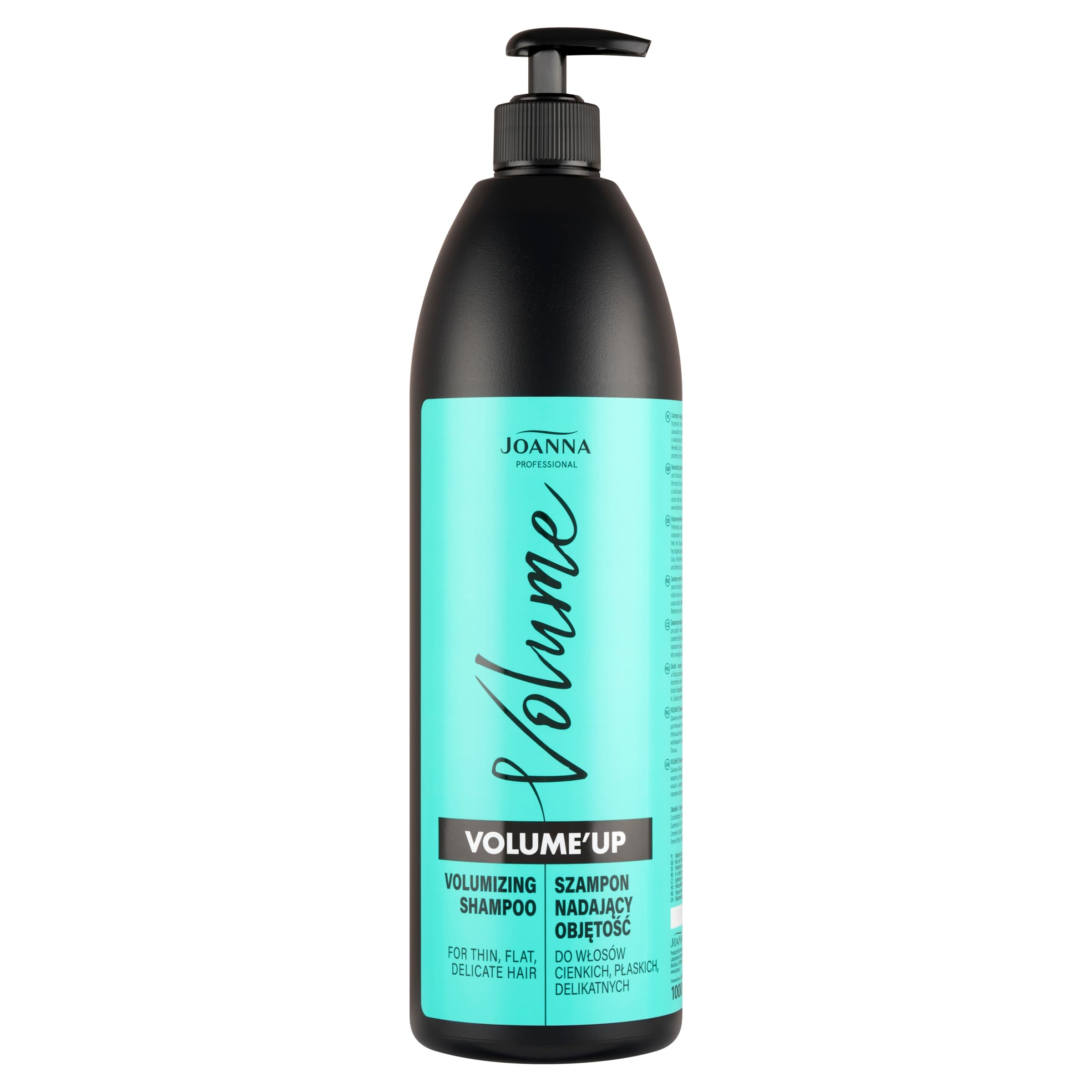 JOANNA PROFESSIONAL Volume Up Line Shampoo - Enriched with Marine Collagen & Innovative Volume Up Complex - Volumizing Shampoo for Thin Hair - 1000 ml