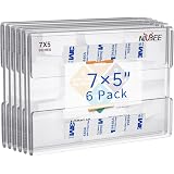 thumbnail image 2 of Niubee 6 Pack 5X7 Clear Acrylic Sign Holder,Horizontal Wall 2 of 12