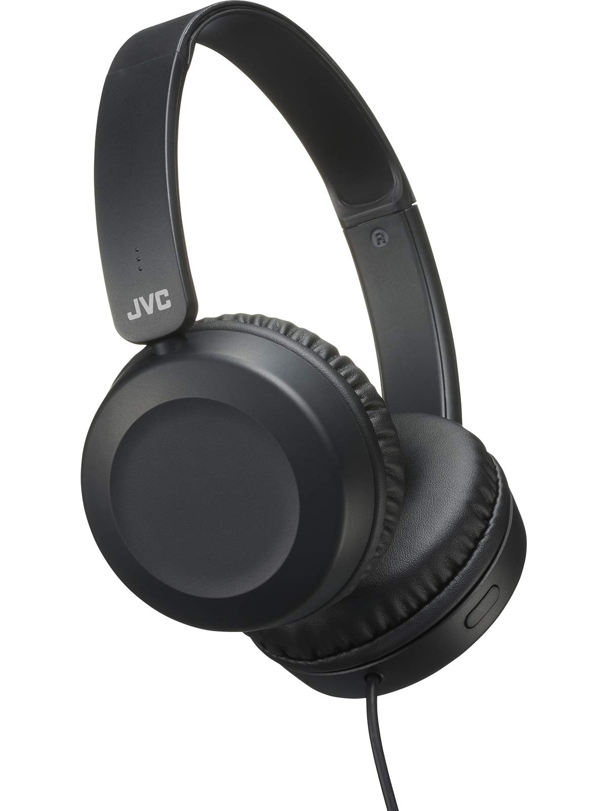 Photo 1 of JVC Lightweight On Ear Headphones with Powerful Sound, Integrated Remote & Mic for Smartphones - HAS31MB (Black), Medium