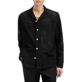 AllSaints Men's Okesa Ls Shirt