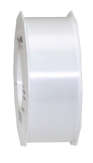 Pattberg Präsent 40 mm 91 m America - Ringelband, weiß