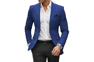 SHUZHXLZANGY Mens Blazers and Sport Coats Slim Fit Jackets for Men Casual Blazer Suit Formal Business