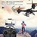 DBPOWER Predator U842 WIFI RC Quadcopter Drone with HD Camera 2.4G 4CH 6 Axis Gyro Headless Mode For Beginners, Big Size Black for Outdoor Use