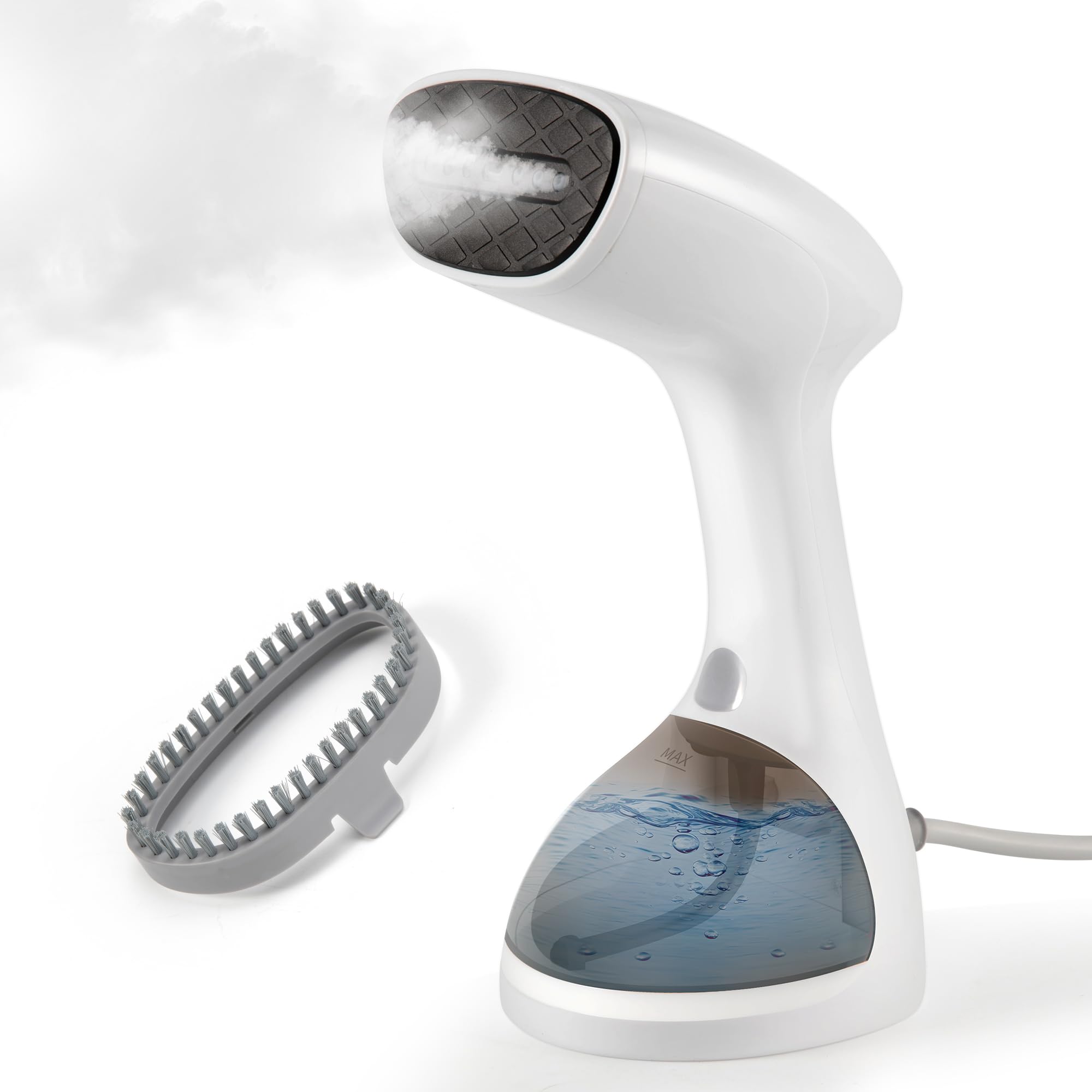 Photo 1 of Portable Steamer for Clothes 1200W, 3-Level Steam Adjustment, 15s Fast Heat-up, Garment Steamer Wrinkles Remover with Brush, 265ml Water Tank for Home Travel Office (120V Only)