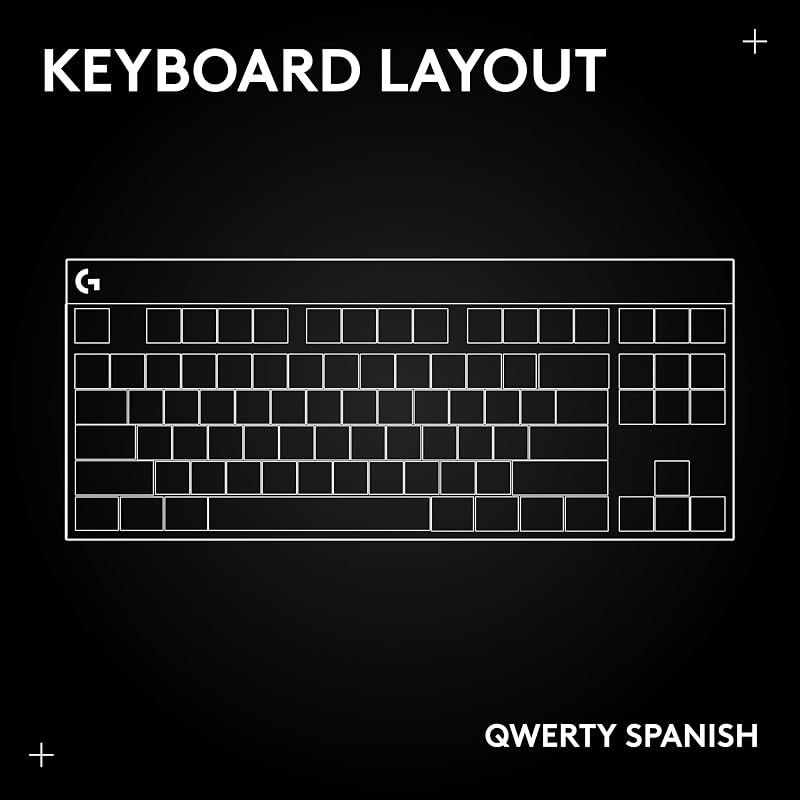 Teclado para jogos logitech g213 prodigy com descanso para pulso, rgb lightsync, teclas retroiluminadas e personalizáveis, resistente a respingos, controles multimídia dedicados, layout es qwerty