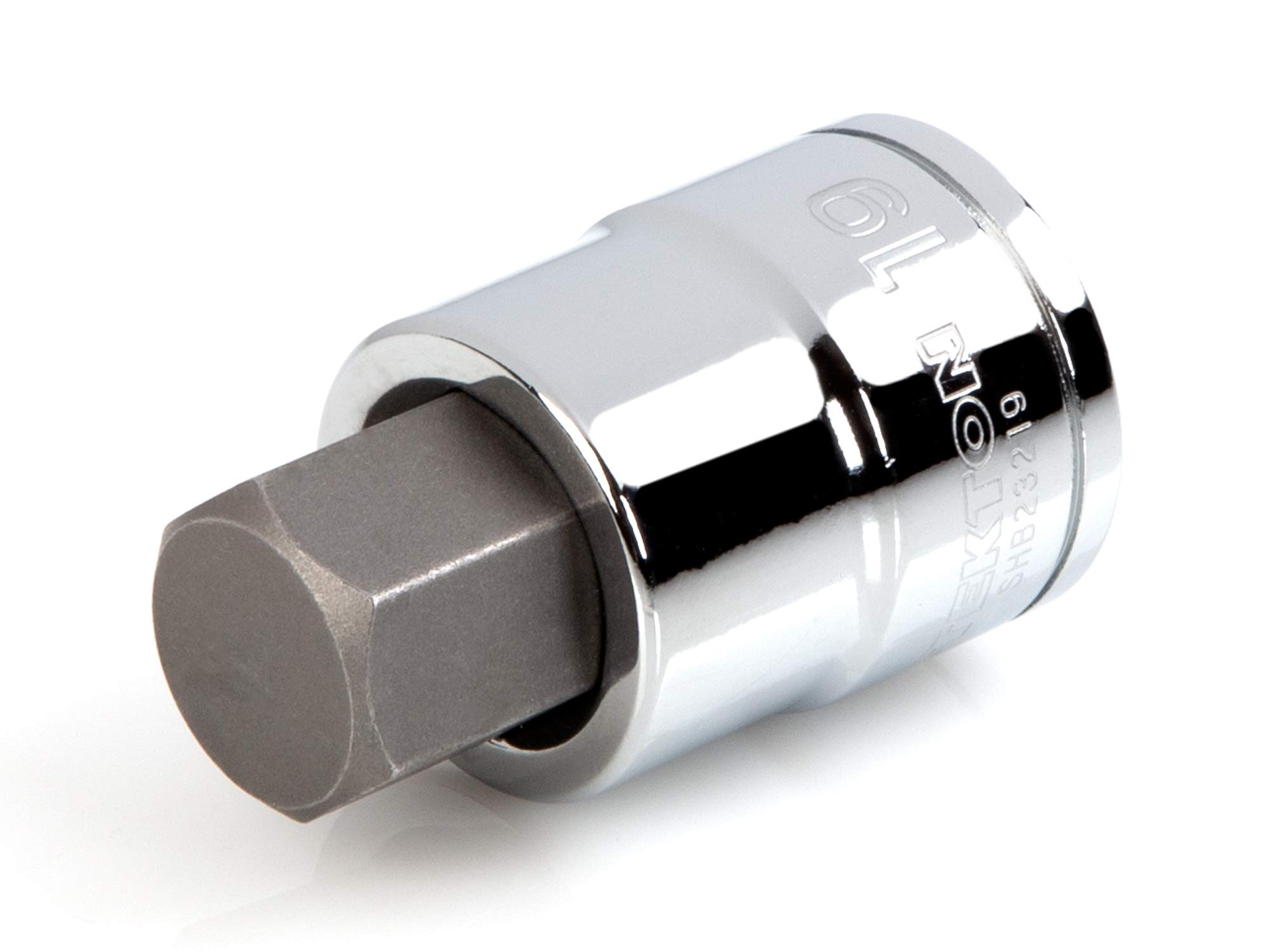 TEKTON 1/2 Inch Drive x 19 mm Hex Bit Socket | SHB23219