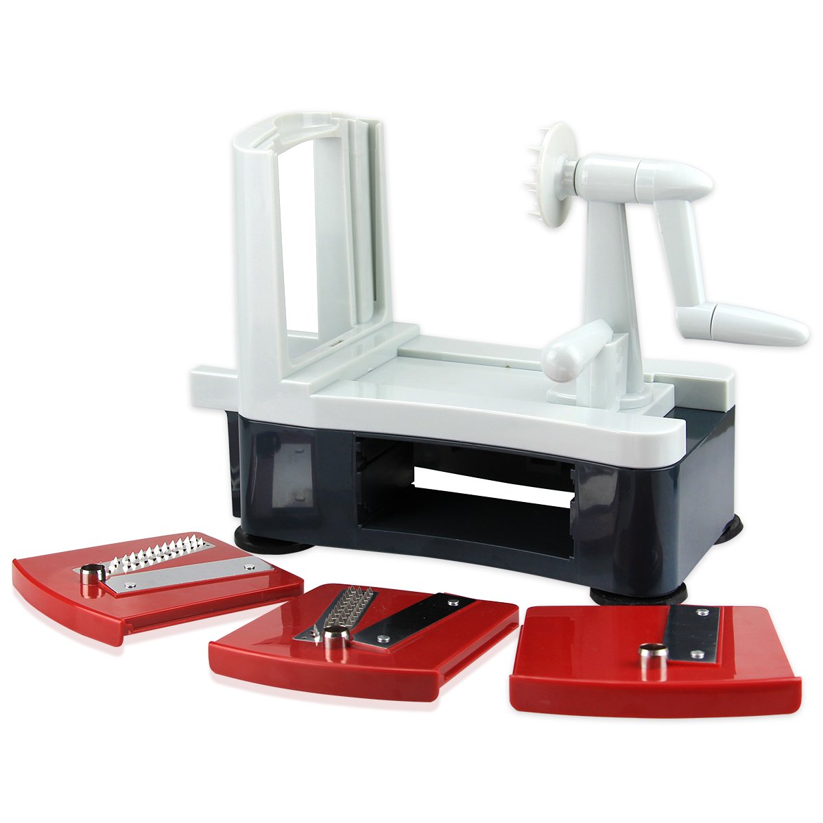 Spiralizer Vegetable Slicer-Spiral Vegetable Slicer and Cutter-Noodle Maker-Perfect for Low Carb and Vegetarian