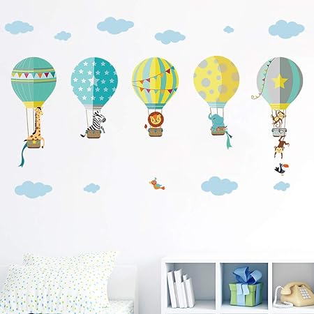 Decoracion Del Hogar Pegatinas Globos Pared Decoracion Habitacion