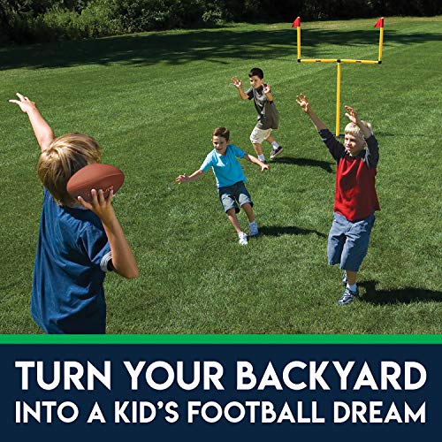 Franklin Sports Youth Football Goal Post Set Kids Football Easily