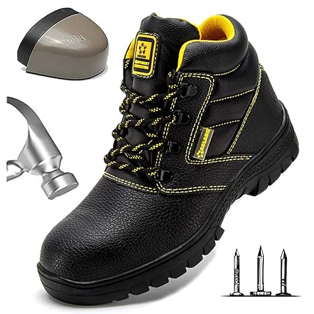 zapatos de trabajo con punta de acero