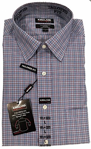 kirkland tailored fit dress shirts