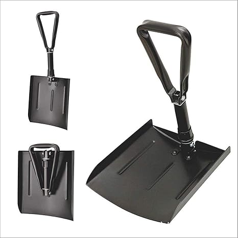 Amazon Co Jp 除雪用スコップ スノーシャベル解体雪崩シャベルdグリップ軽量携帯用デバイスアルミニウムスノーシャベル収納袋付き屋外緊急シャベル Lbwarmb Diy 工具 ガーデン