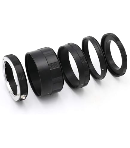 Fotodiox Kit Tubes D’Extension Macro Sony A-Mount – Macro Extrême Sans Objectif Spécialisé