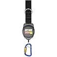 KEY-BAK Pro ToolMate Retractable Tool Tether with 5 lb. Tool Drop Capacity, Safety Tell-Tale, Locking Swivel Carabiner, Stainless Steel Coated Cable (ANSI 121 Certified)