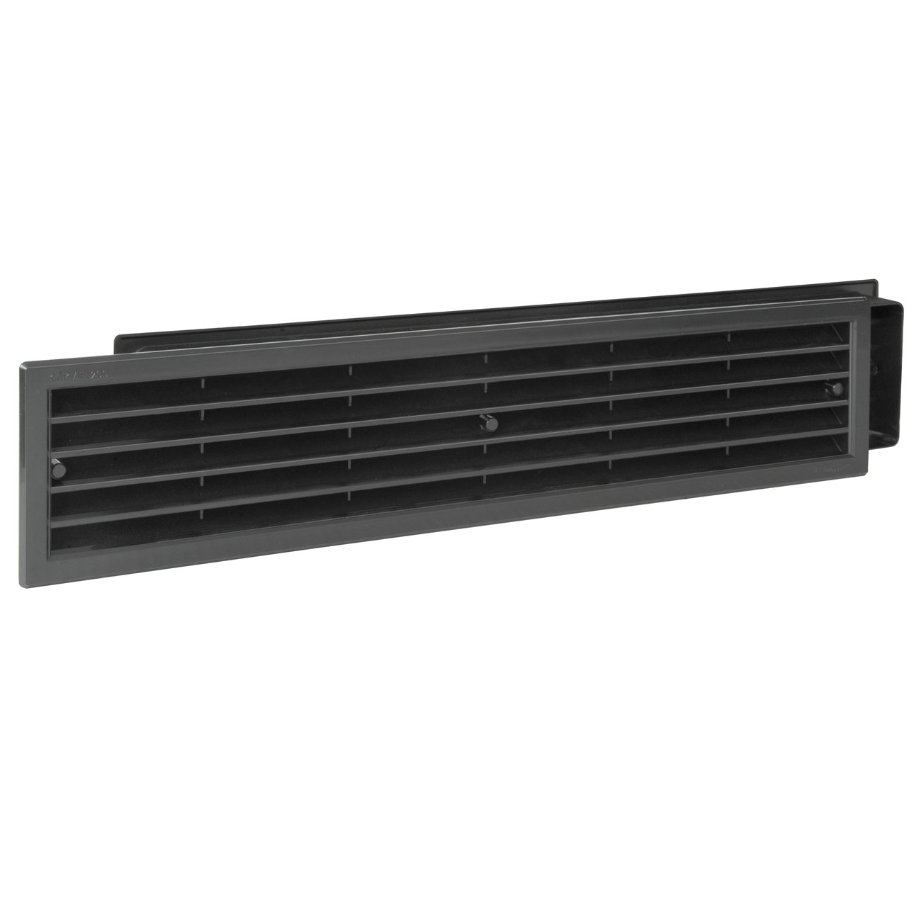 Ventilation PTT459N Telescopic Grid Plastic Rectangular 452X90 Mm, Black